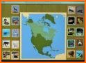 Animals of North America - Montessori Geography related image