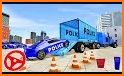 Us Police Cop Car Transporter Truck 2019 related image