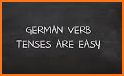 German Verbs Top: conjugation translation grammar related image
