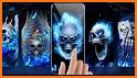 Flame Skull Live Wallpaper Themes related image