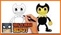 Inked Bendy Face Photo Mix related image