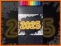 BFF15- Neon Art New Year 2023 related image