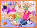 Mommy & newborn baby shower - Babysitter Game related image