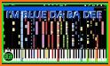 Blue Electronic Keyboard Theme related image