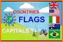 Flags, Capitals and Countries: Geography Quiz related image