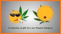 Adult Weed Emojis - Flirty Stickers related image