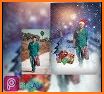 Santa Claus Dual Photo Frame 2019 related image