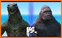 Gorilla king kong vs Godzilla related image