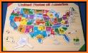USA Map Puzzle Game related image