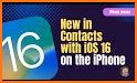 Contacts iOS 16 related image