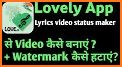 Lovely App : Lyrical Video Status Maker related image