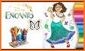 Encanto Coloring Mirabel Book related image