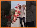 BFF25-Christmas Gift and Santa related image
