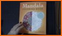 Coloring Mandala - Adult Coloring Books related image