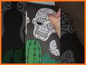 Skull Art Tattoo Coloring By Number related image