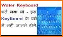Colorful Water Screen Keyboard Theme related image