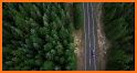 Car Driving : Drone Cam view related image