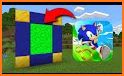 Sonic Skin ⚡Dash For MINECRAFT PE related image