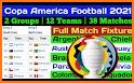 Copa america 2021 Schedule Team group related image
