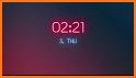 Neon Clock Live Wallpaper related image