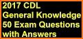 CDL Practice Test 2018 Edition related image