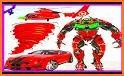 Tornado Robot Car Transformation Game related image