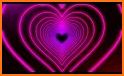 Love Pink Hearts Keyboard Background related image