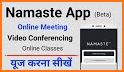 SAY NAMASTE Video Conferencing related image