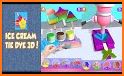 Ice Cream Tie Dye 3D! Dipping Master Riddles ASMR related image