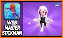 Web Master: Stickman Superhero related image