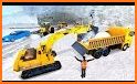 Snow Driving Rescue Plow Excavator Crane Operator related image