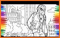 Spidey Superhero Coloring Pages related image