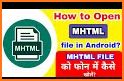 MHTML Viewer & MHT Creator: MHT to pdf converter related image