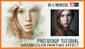 Watercolor Effect- Watercolor Photo & Photo Paint related image