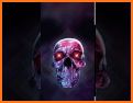 Neon Violet Tech Skull Theme related image
