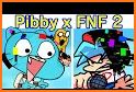 Finn Pibby Vs Gumball FNF Mod related image