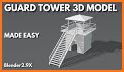 Guard Tower 3D related image