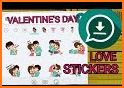 Love Stickers - Valentine related image