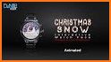 Xmas snow Animated watch face related image