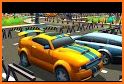 Crazy Toon Car Parking Game 3D related image