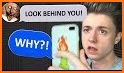 scary granny's video call/chat game prank related image
