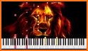 Live Fire Lion Keyboard Theme related image