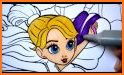 Thumbelina Fairies Baby Coloring Game related image