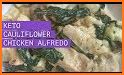 Recipes of Keto cauliflower chicken Alfredo related image