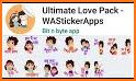 Love Couple WAStickers - Love Stickers related image