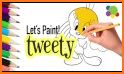 *Kids Paint -Taz & Tweety- Painting Book for Kids* related image