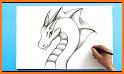 How to draw Dragon Super related image