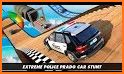 Police Prado Car Stunt - Mega Ramp Stunts 3D related image