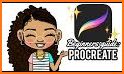 Procreate  Draw & Paint Editor sketch pocket Guide related image