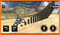 Tricky Bike Stunt Racing Game 2020 related image